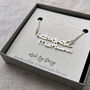 Personalised Handwriting Necklace, thumbnail 2 of 11