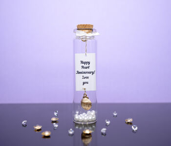 Personalised 30th Pearl Anniversary Small Photo Keepsake Gift, 2 of 2