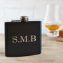 Personalised Monogram Hip Flask For Men, thumbnail 8 of 10