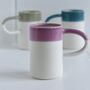Handmade Colourful Porcelain Dipped Cup, thumbnail 10 of 12