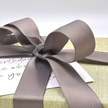 Elegant Keepsake Linen Gift Box With Personalised Card, 4 of 12