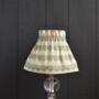 Dolly Green Scallop Gathered Scrunchie Lampshade, thumbnail 2 of 2