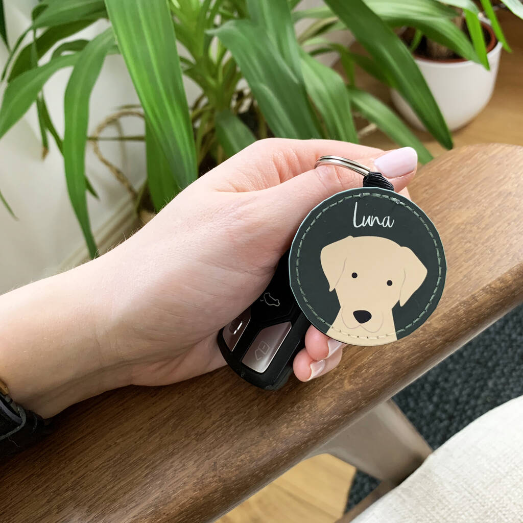 Personalised Dog Breed Keyring By Heather Alstead Design