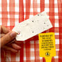 Gingham Recycled Wrapping Paper And Plantable Tag Set, thumbnail 3 of 8
