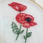 Poppy Embroidery Kit, thumbnail 6 of 12