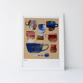 Scandi Style Coffee Lovers Print, 4 of 6