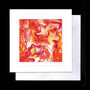 Set Of Four Hand Painted Greeting Cards 'Wave Thirteen', thumbnail 3 of 6