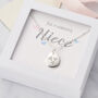 Personalised Necklace For Niece With Birthstone, thumbnail 1 of 6