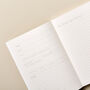Pre Order Book Journal Botanical Lines Cover Design, thumbnail 10 of 12
