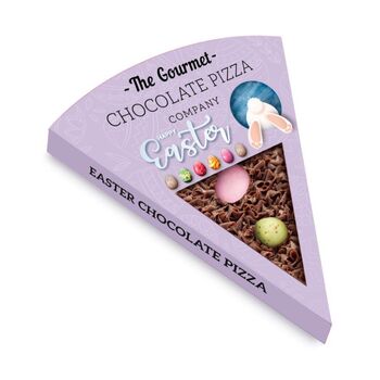 Five Easter Chocolate Pizza Slices, 2 of 3