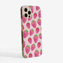Pink Strawberry Phone Case, thumbnail 2 of 2