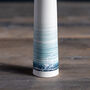 Handmade Seascape Porcelain Stem Vase, thumbnail 3 of 3