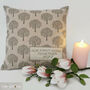Tree Of Life Fabric Cushion, Personalised New Home Gift, thumbnail 9 of 11