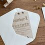 Personalised Number One Teacher Wooden Gift Card, thumbnail 3 of 10