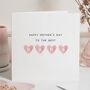 Personalised Hearts Mother's Day Card For Nana, thumbnail 1 of 7