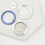 Something Old, New, Borrowed, Blue Bridal Sixpence Keyring, thumbnail 8 of 12
