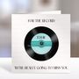 I'm Really Going To Miss You Record Card, thumbnail 1 of 4