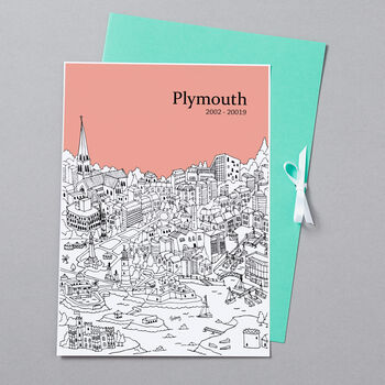Personalised Plymouth Print, 8 of 9