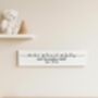 Personalised Sign New Baby Gift, thumbnail 2 of 3