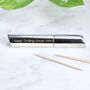 Personalised Silver Plated Toothpick Holder, thumbnail 2 of 6