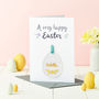 Happy Easter Foiled Decoration Card, thumbnail 5 of 5
