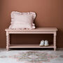 Harlow Bench In Desert Rose, thumbnail 1 of 3
