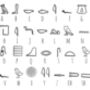 Personalised Egyptian Hieroglyphics Ring, thumbnail 2 of 2
