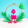 Pom Pom Flamingo Craft Kit, thumbnail 1 of 4