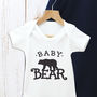 Father's Day Daddy Bear And Baby Matching T Shirt Set, thumbnail 3 of 5