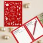 Christmas Planner A5 Personalised Christmas Organiser, thumbnail 1 of 10