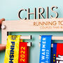 Couples Personalised Medal Hanger, thumbnail 5 of 5