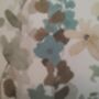 Watercolour Floral Lampshade Blues Yellows Handmade Fabric Drum Lamp Shade Table Floor Or Ceiling Pendant, thumbnail 10 of 10