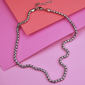 Customisable Unisex Chunky Link Stainless Steel Chain, 3 of 12