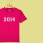 'Birth Year' Personalised T Shirt For Boys And Girls, thumbnail 4 of 8