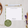 Botanical Personalised Address Note Cards A6 Notecard Set, thumbnail 1 of 6