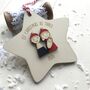 Personalised First Christmas As Three Tree Decoration, thumbnail 1 of 4