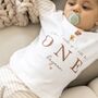 Children's Personalised Nude Teddy Bear Birthday Pyjamas, thumbnail 1 of 9