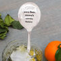 Personalised Vintage Silver Plated Spoon Drink Stirrer, thumbnail 1 of 2