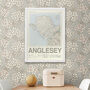 Personalised Anglesey Map Print Anglesey Gift, thumbnail 6 of 9