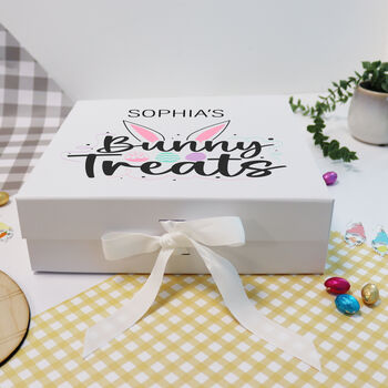 Printed Personalised Easter Treat Gift Box, 5 of 6