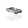 Handmade Grey Veined Marble Cigar Ashtray, thumbnail 2 of 4