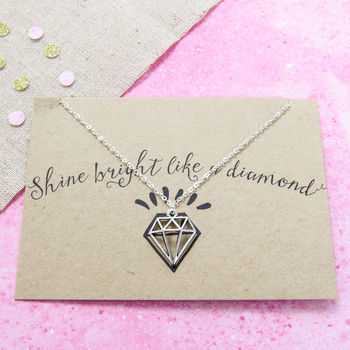 Shine Bright Like A Diamond Necklace, 2 of 5