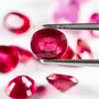 Genuine Ruby Necklace In 9ct Gold, thumbnail 11 of 12