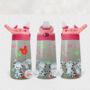 Cute Kittens Stainless Steel Flip Top Name Water Bottle, thumbnail 3 of 9