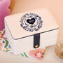 Personalised Floral Jewellery Box Gift For Mum Or Her, thumbnail 1 of 6