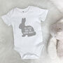 I'm Cuter Than The Easter Bunny Easter Babygrow, thumbnail 1 of 7