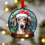 Whippet Dog Tree Decoration, thumbnail 1 of 4