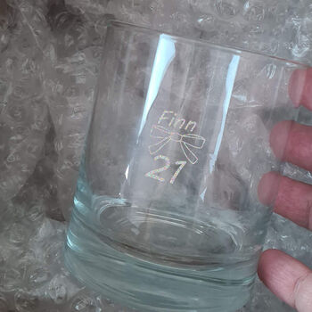 21st Birthday Whisky Glass, 5 of 7