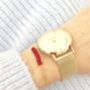 Red Agate Semi Precious Bracelet, thumbnail 3 of 3