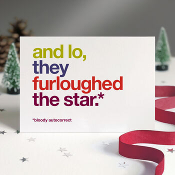 Autocorrect Pack Of Eight Funny Christmas Cards, 8 of 10